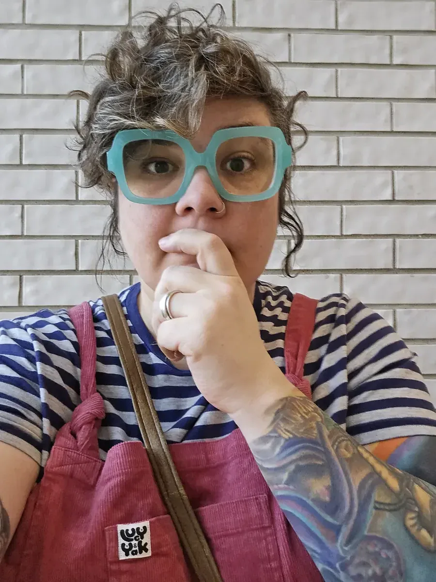 Portrait of the artist behind Awed Duck